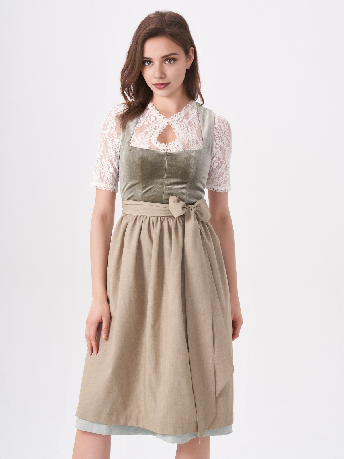 Ehreer Dirndl in Grün