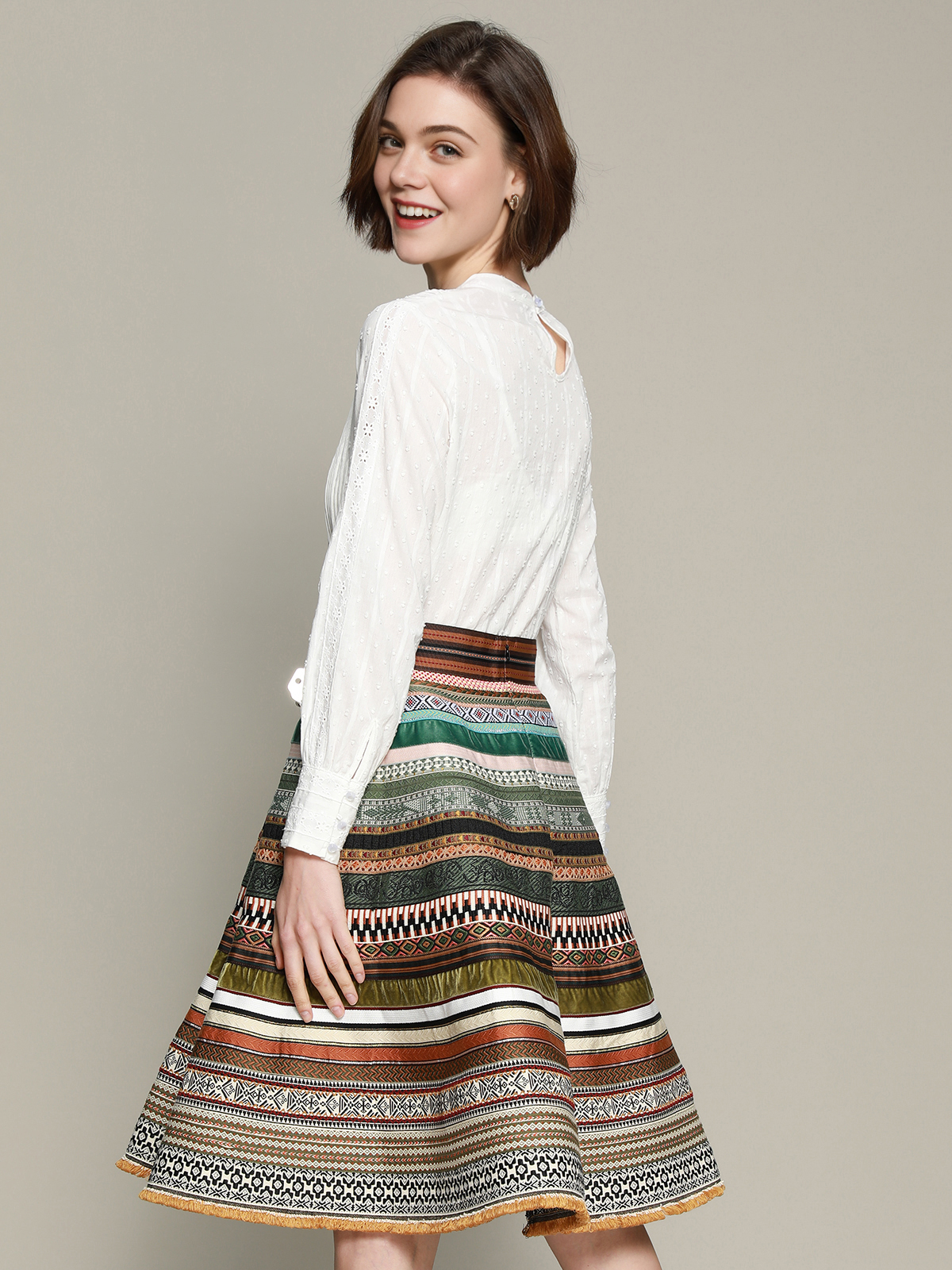 Dirndl schlicht in Grün