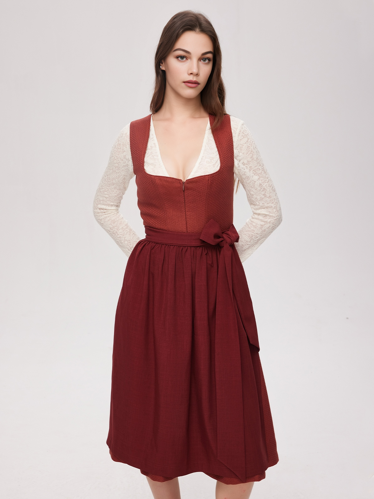 Dirndl in Rot – feminin und festlich